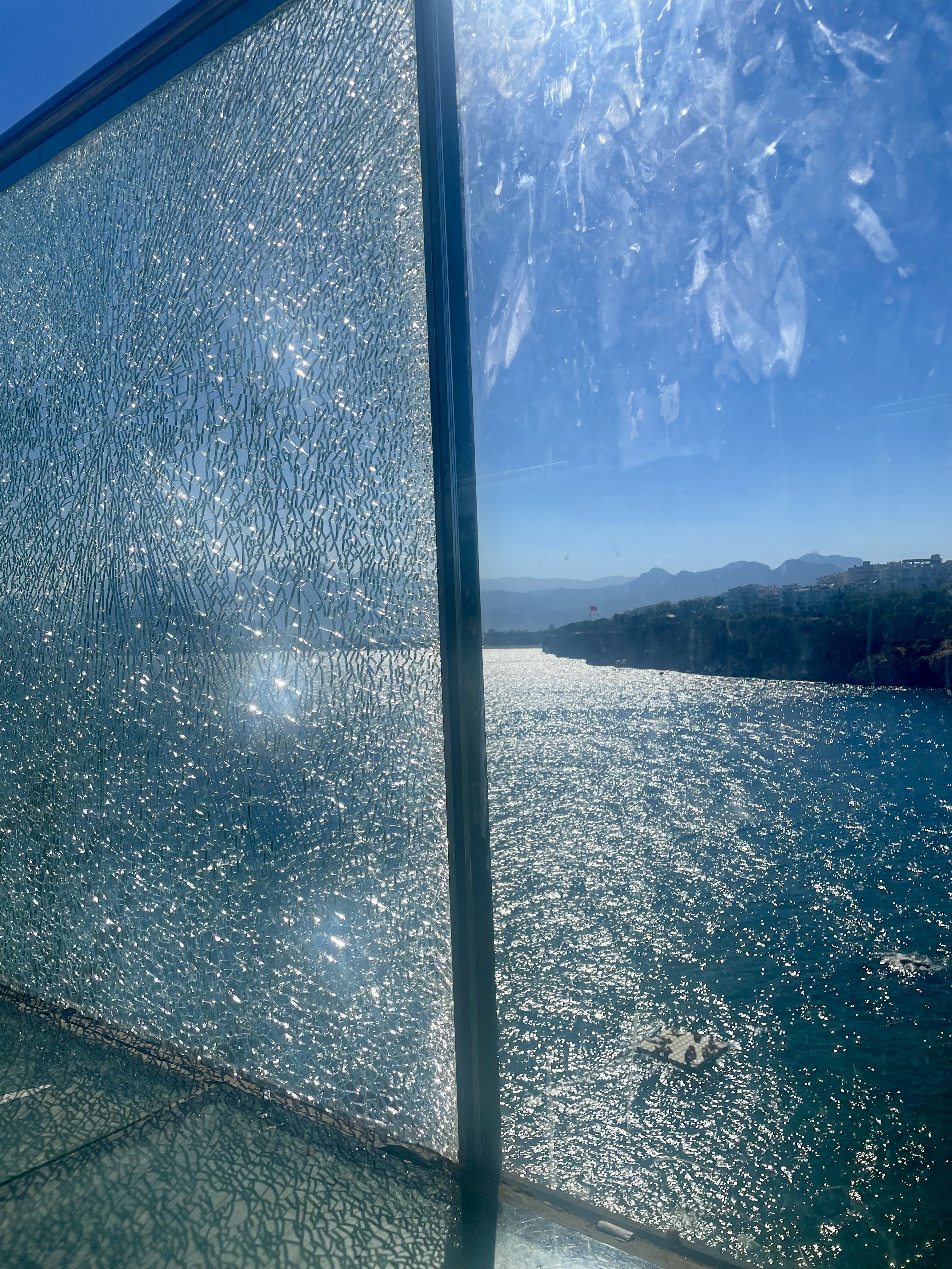 The shattered glass